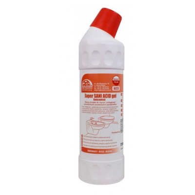 Żel do mycia sanitariatów Super Sani Acid gel 750 ml